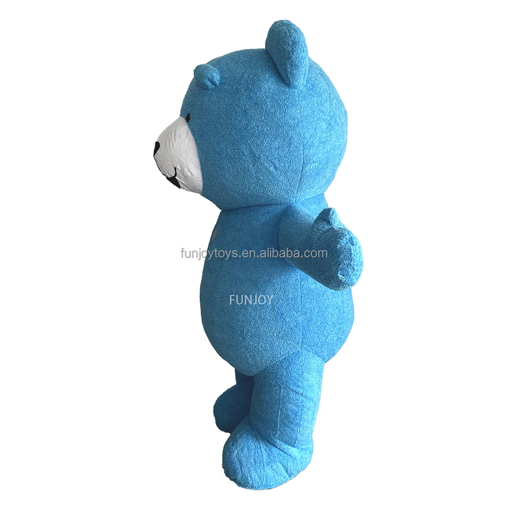 Adult Inflatable Teddy Bear Mascot Costume Cosplay Party Costume Carnival Halloween Christmas Easter Adult Cosplay Costume