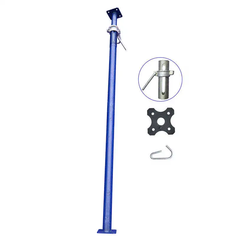 OEM популярное порошковое покрытие строительных лесов реквизит регулируемая стальная опора