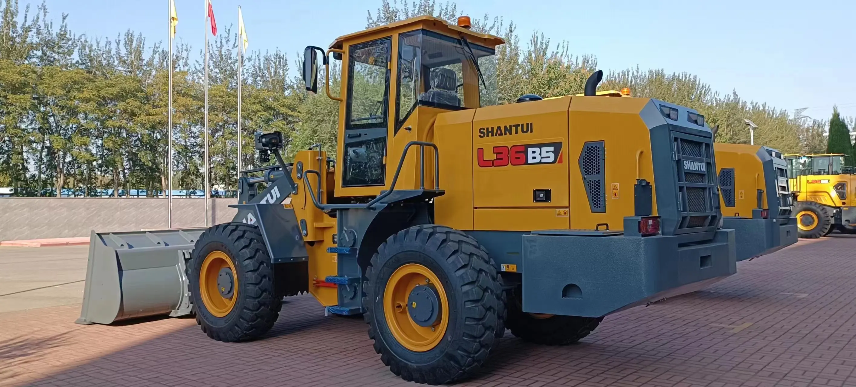 SHANTUI 3-тонный колесный погрузчик L36-B5