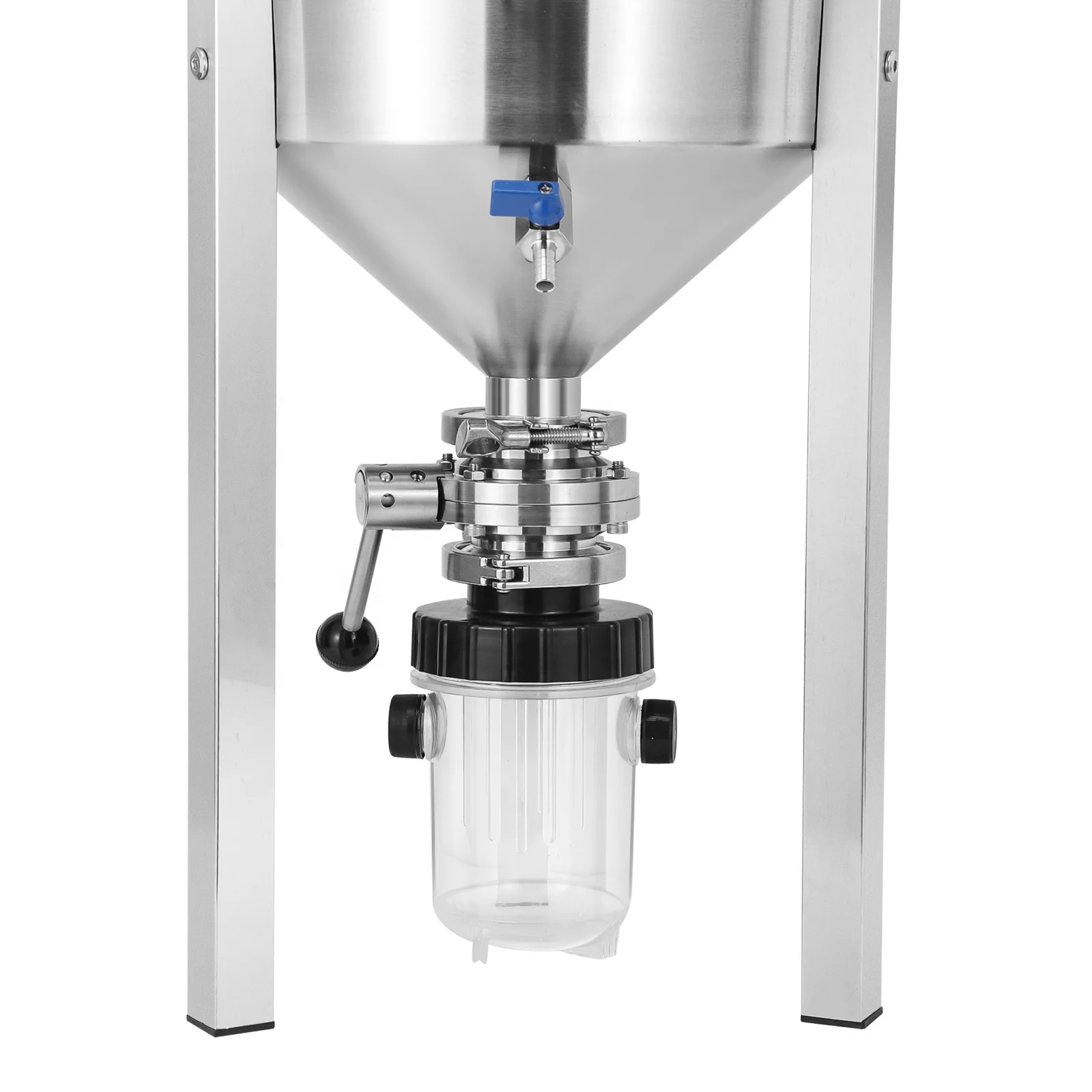 35L/ 60L stainless conical fermenter tank with Pressure Hold and Relief Valve for homebrew or Micro Brew