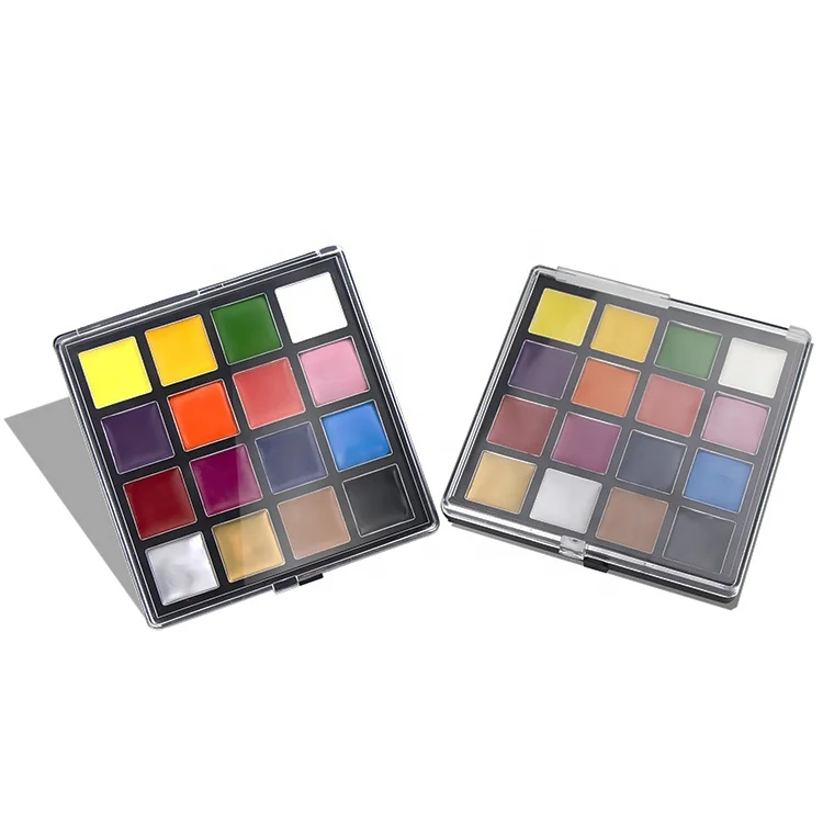 Most Popular Cosmetics Professional Glitter Flash Easy Halloween Body Markers Football Fans Face Paint