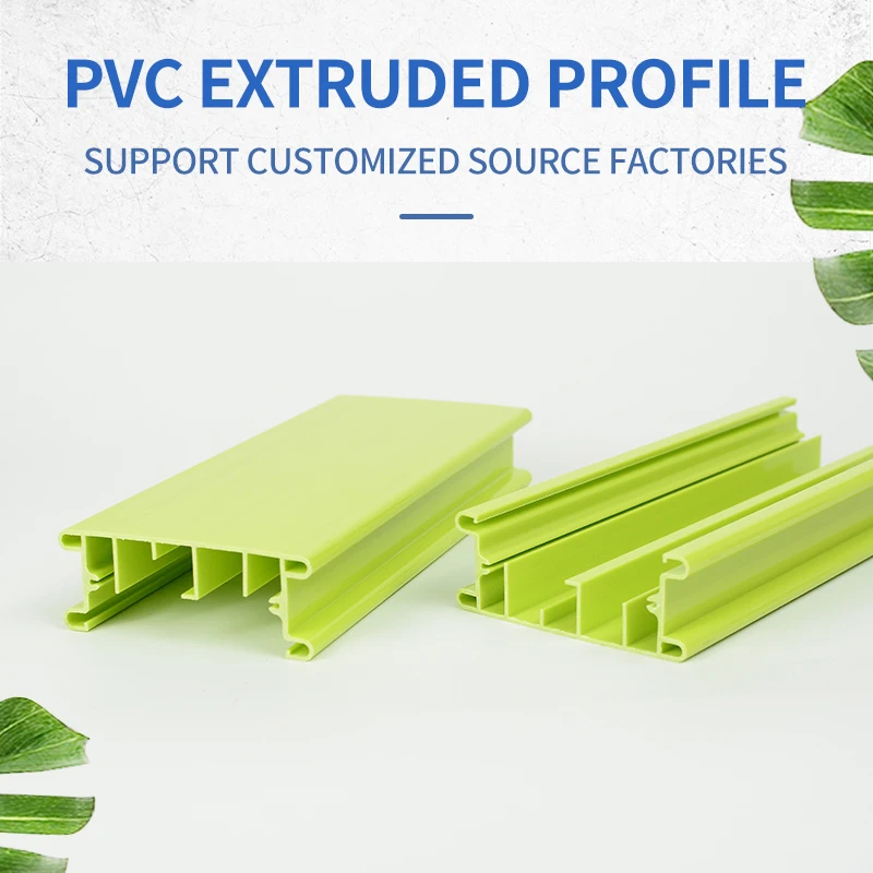 OEM Services Custom Architectural Decorative Profile Pvc Extruded Section Extruded Industrial Profiles
