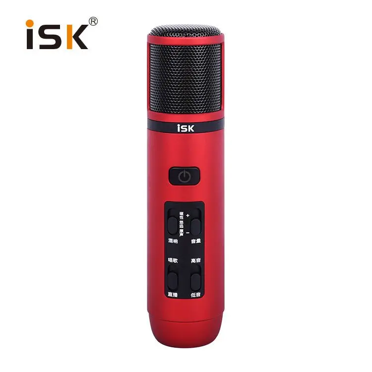 Чехол для мобильного телефона караоке конденсаторный микрофон IM6 интегрированная звуковая карта петь бар живой с прослушивания музыки наушников