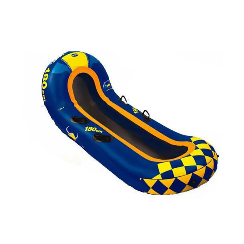 Custom Inflatable Snow Tube Sled 2 Person Toboggan