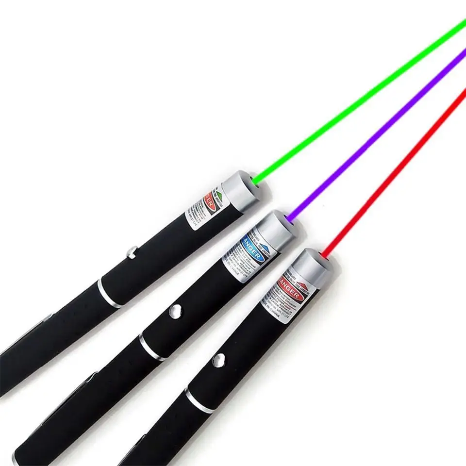 Laser Sight Pointer 5MW High Power Green Blue Red Dot Light Pen Powerful Meter 405Nm 532Nm 650Nm Lazer