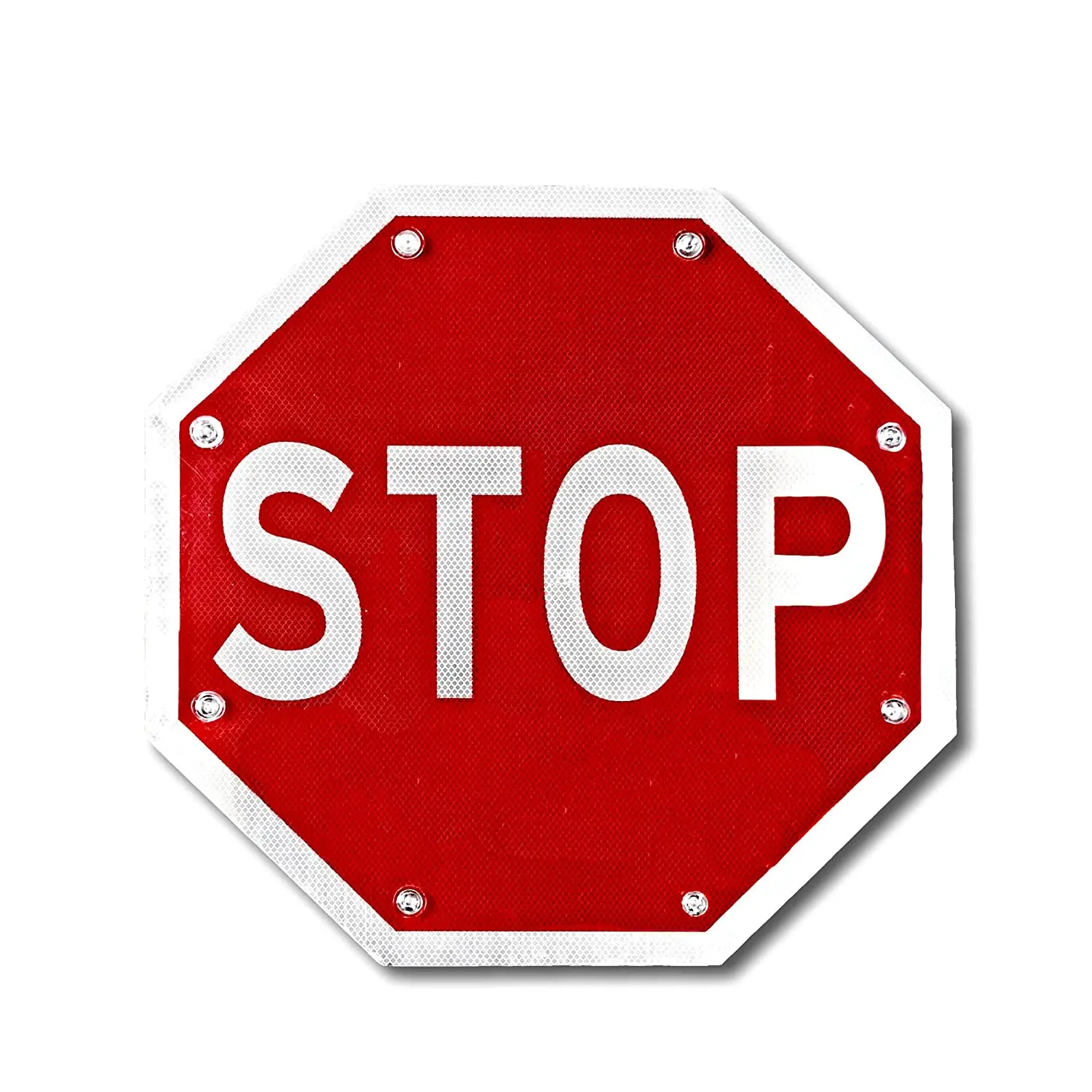 24' or 30' size traffic led road warning sign led stop sign