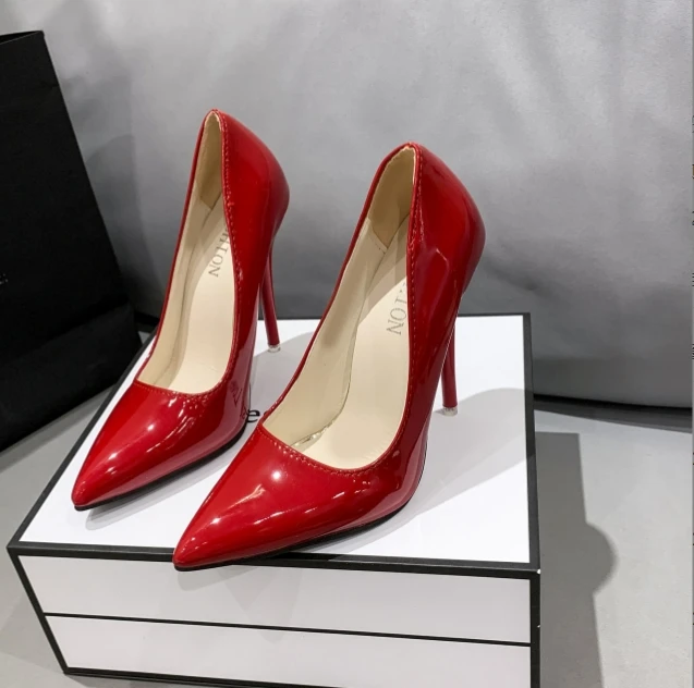 Hot Sale Point Toe Multi-color Office Pointed Toe Stiletto Women Shoes  High Thin Heels For Ladies