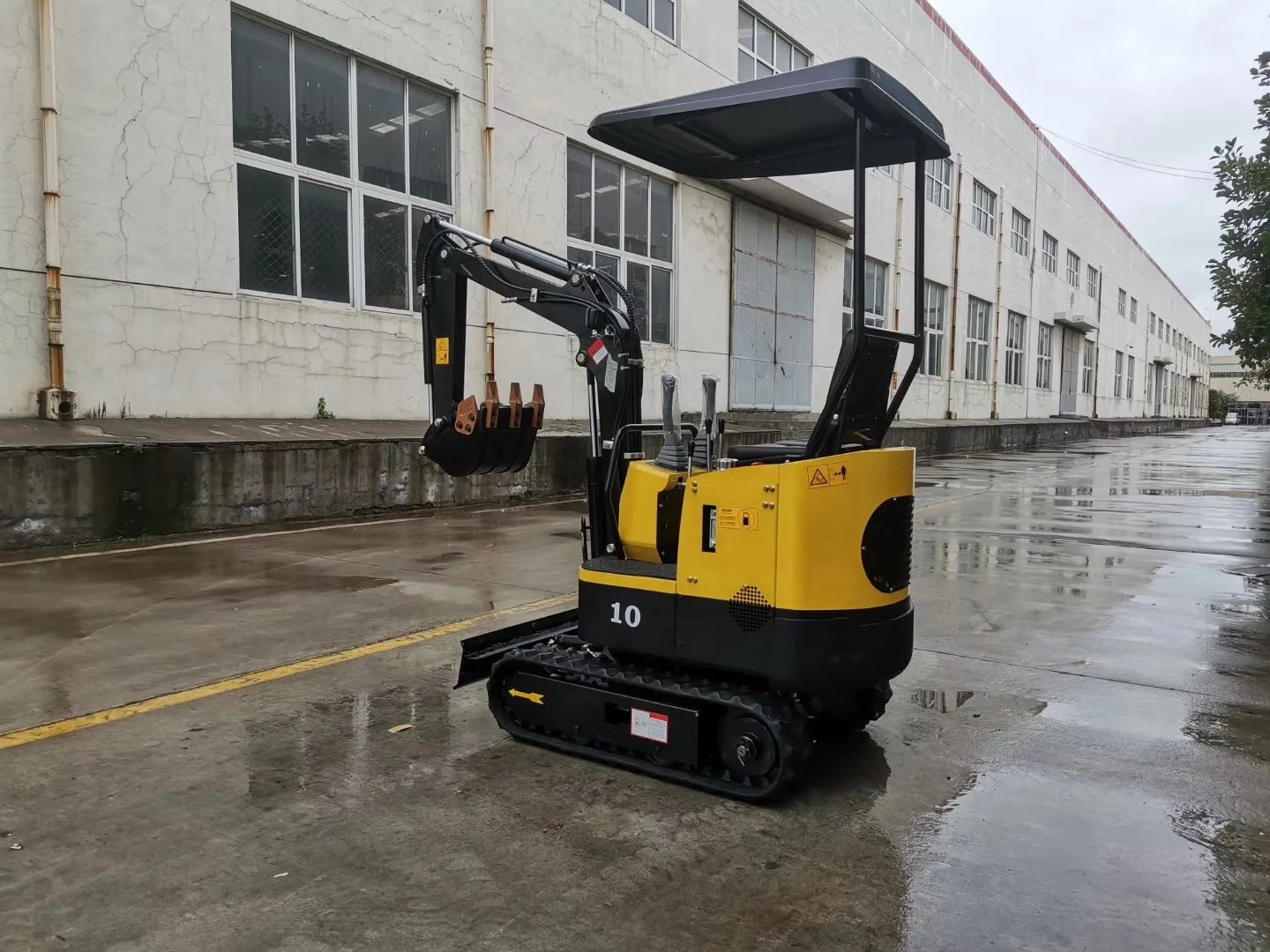 
China 1 Ton Mini Excavator Digger With CE Certificate minibagger 