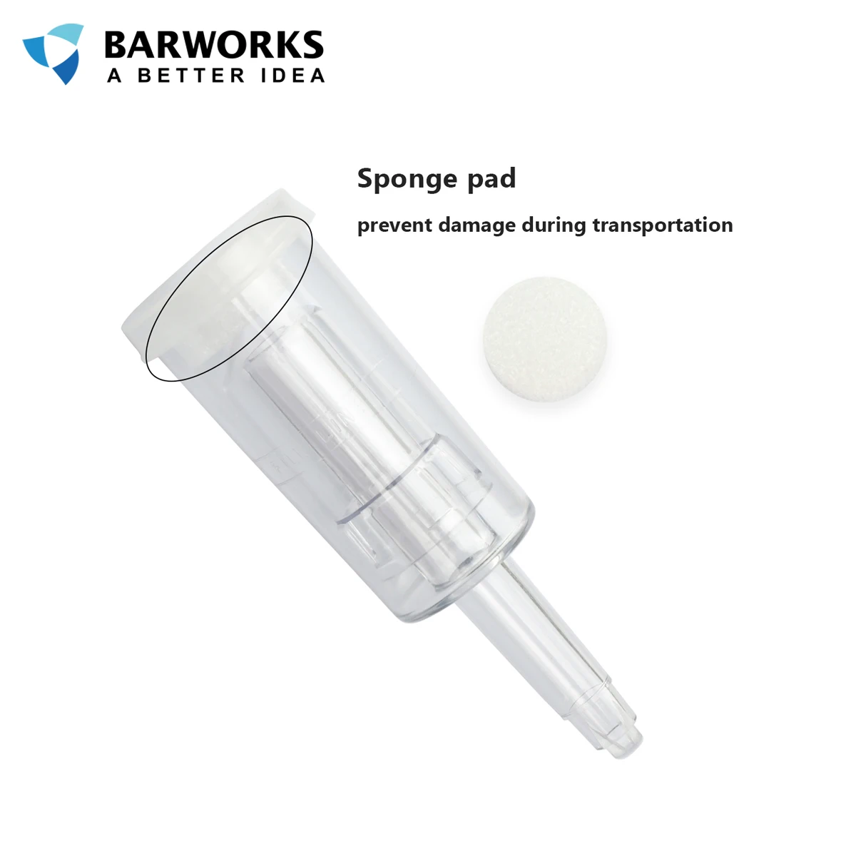 High Quality Fermentation Jar Airlock 3-Piece Airlock For Beer Brewing For Bottle Keg and Plastic Bucket