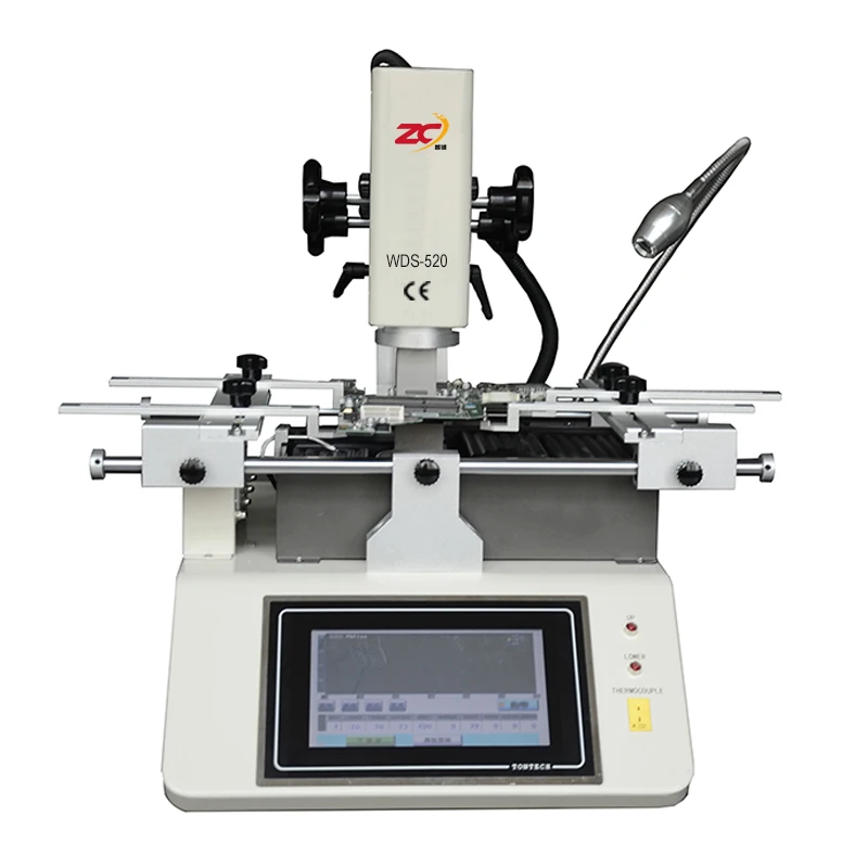 Professional WDS-520 Hot Air Soldering Station for Laptop BGA Rework TV LCD Repair Welding with Core PLC Components
