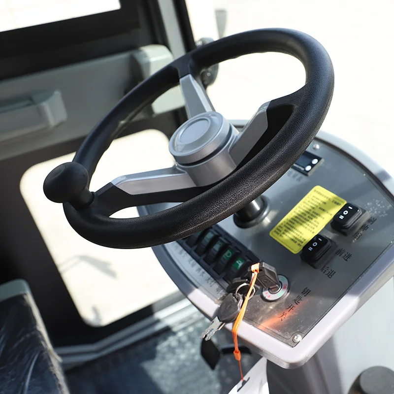 Factory Electric Ride On Road Street Sweeper Truck Industrial Floor Sweeper Cleaning truck Equipment machine