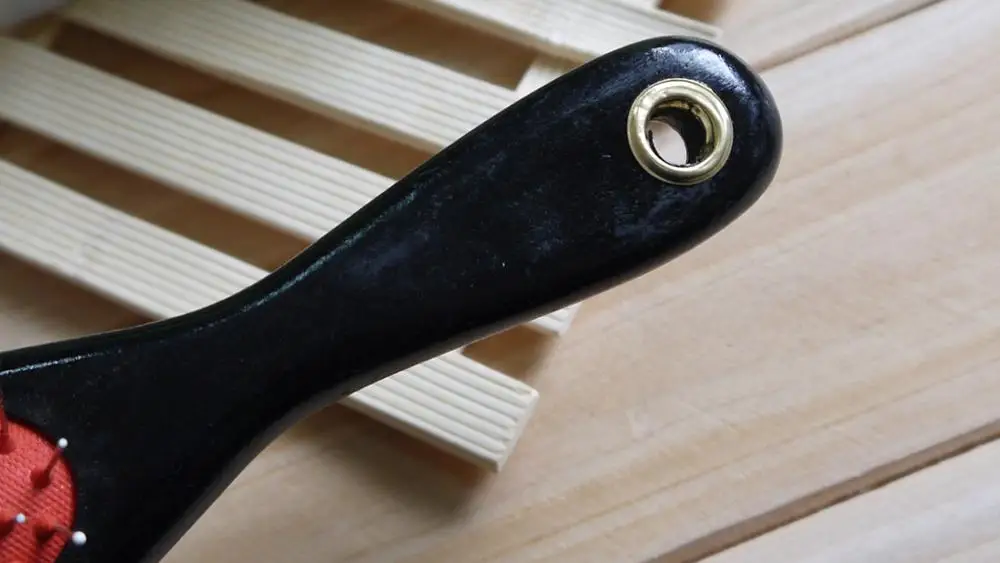 Щетка с щетиной для ухода за шерстью щетка черной деревянной ручкой груминга домашних животных собак кошек щенков пуделей