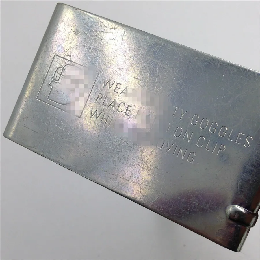 Metal crate clip sheet metal reusable plywood box clips metal snap spring steel crate clip