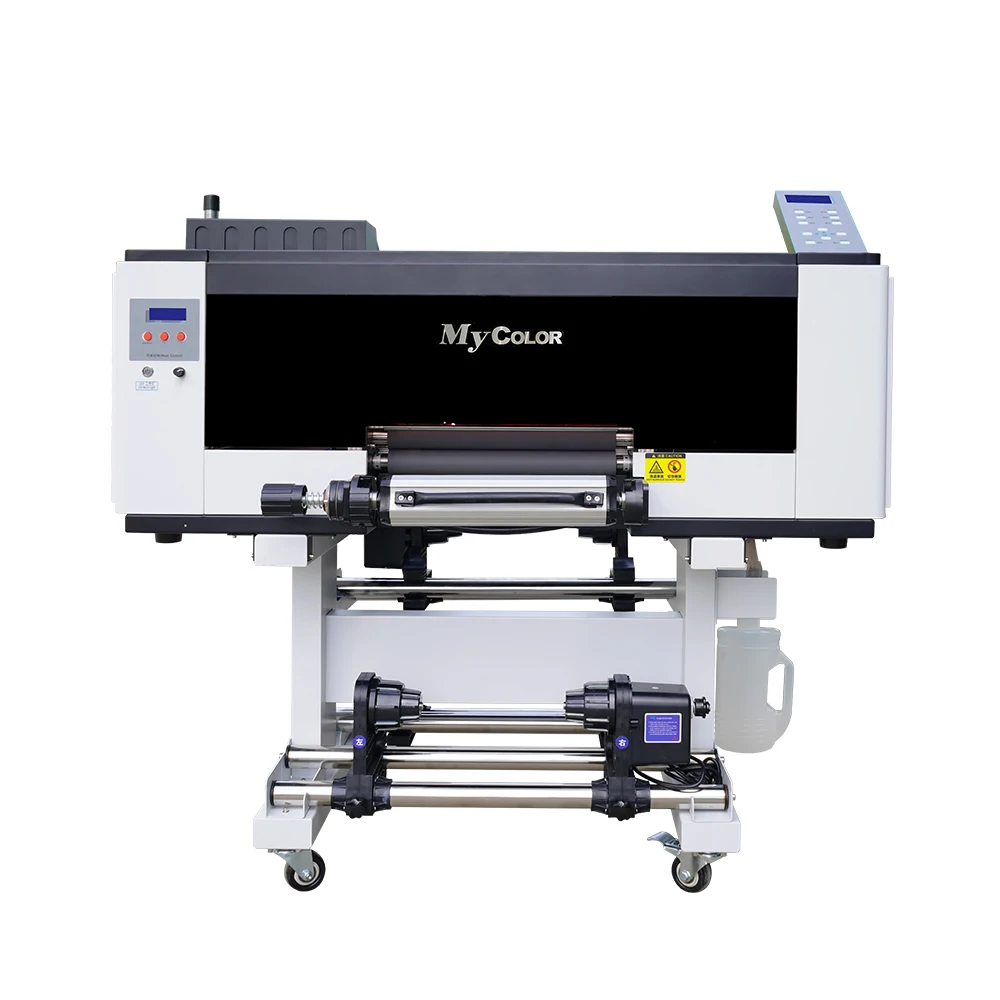 A3 UV DTF Printer crystal sticker head F1080A1 small uv dtf plotter 30cm film transfer uv dtf printer with laminator