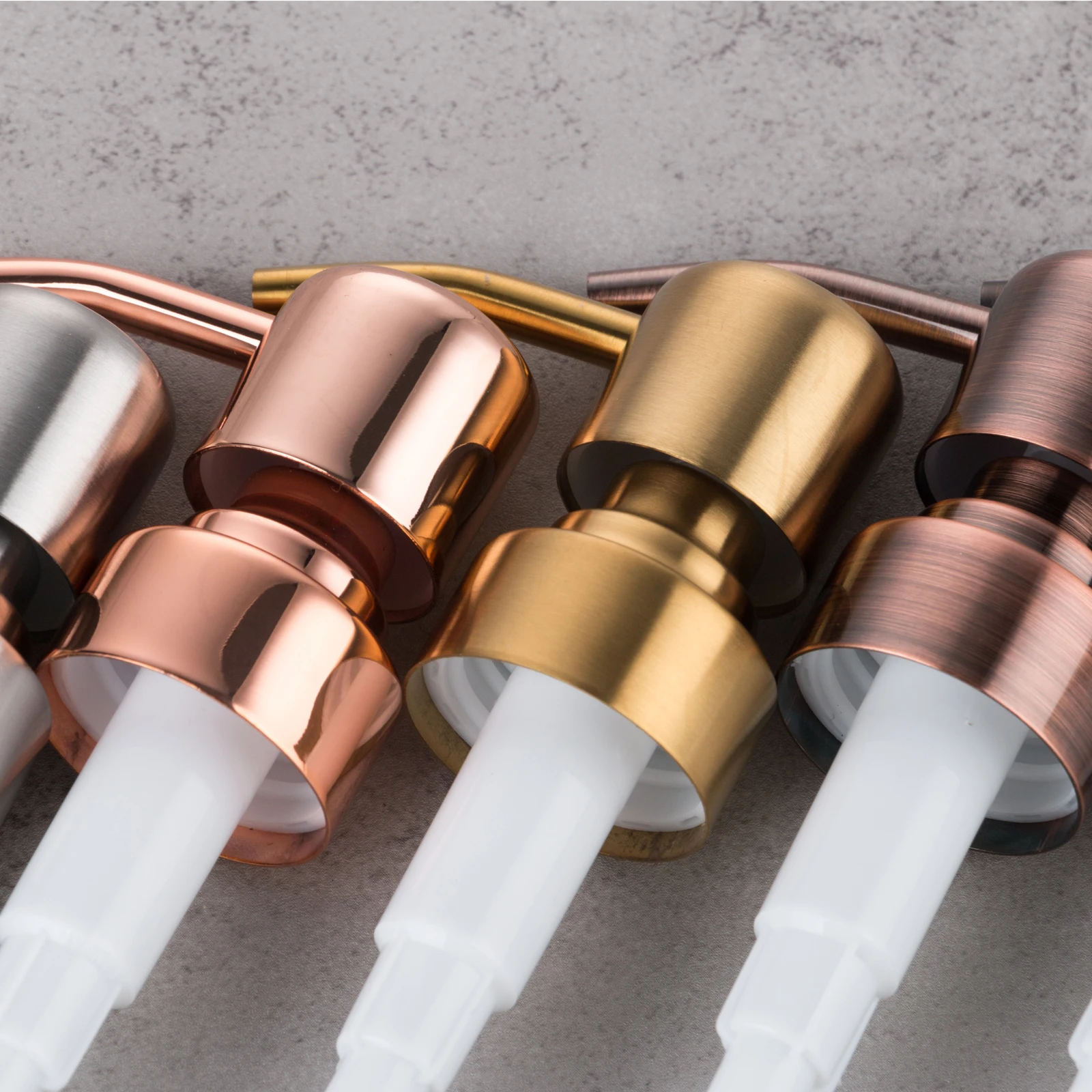 OEM Accept High Quality Hand Washing Soap Dispenser Pump 28/400 Lotion Pump 24/410 28/410 Gold With Golden For Plastic Bottle