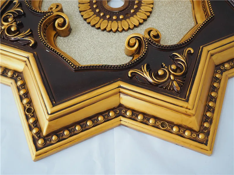 Hot Sale European Palace Style Artistic Drop Ceil Round Chandelier Ceiling Medallion Gold