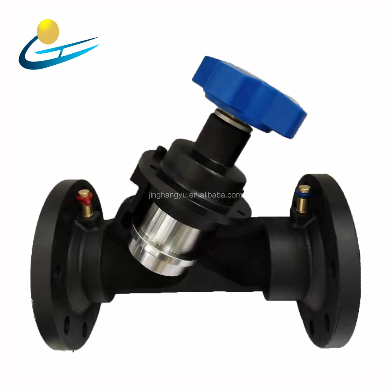 Ductile Iron Carbon Steel Stainless Steel Digital Locked Balance Valve Static Balance Valve