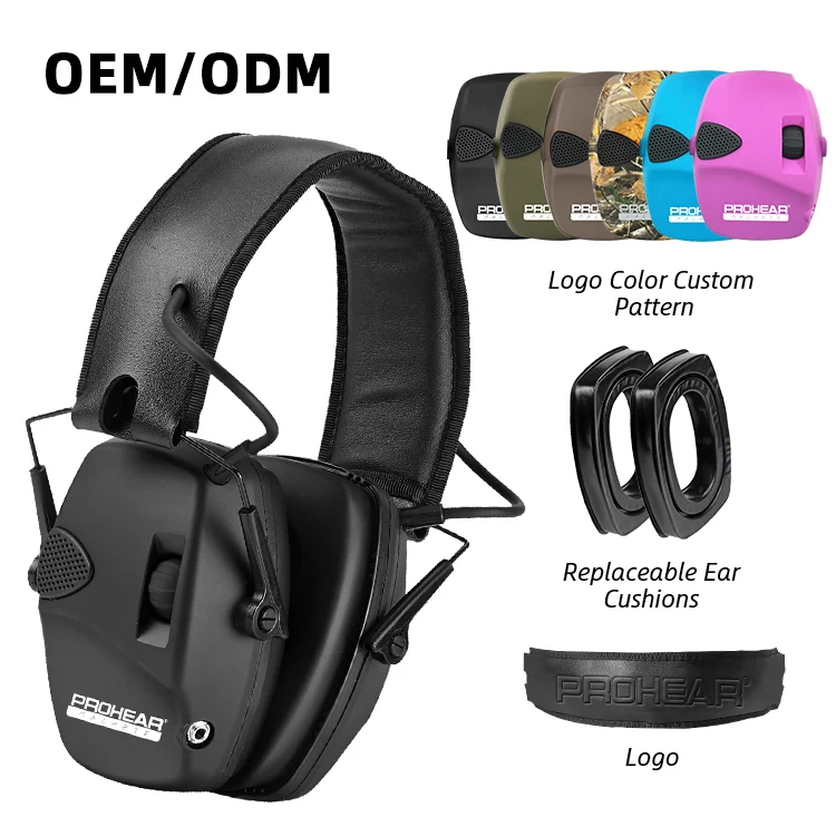 Anti Noise Impact Ear protection Electronic Hunting Hearing Shooting Tactical Headphones Earmuff for Shooting