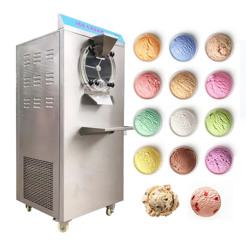 Gelato Commercial Commerical Italian Big Industry Hard Ice Cream Ice-cream Icecream Second Hand Small Batch Make Maker 2 Machine