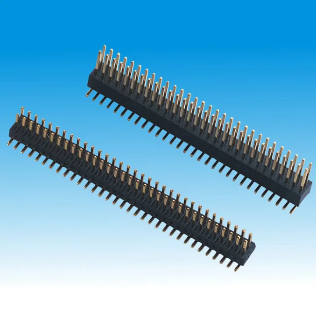 1.27mm smt dural row pin header connector for PCB JiLN