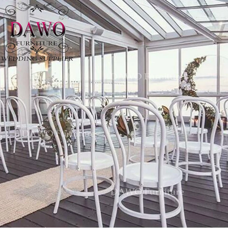 Hotel furniture black cushion wholesale metal iron chairs