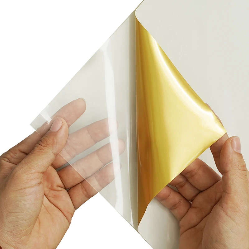 0.15Mm High Elasticity Bright Gold Silver Flex Tpu Film For Cheerleading Football Clothes