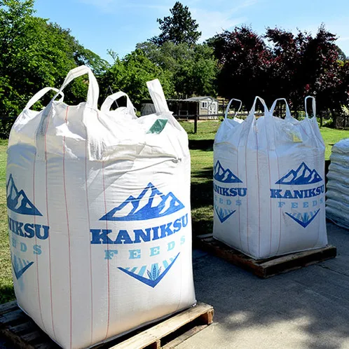 High quality virgin PP 1000kg jumbo bags caustic soda FIBC bag feeds big bag