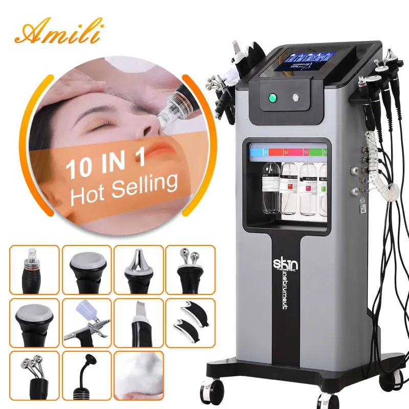 Oxygen Jet Facial Products Hydra Face Machine Beauty Equipment H2o2 Aqua Peel Facial Machine Deamabrasion Facial Machine