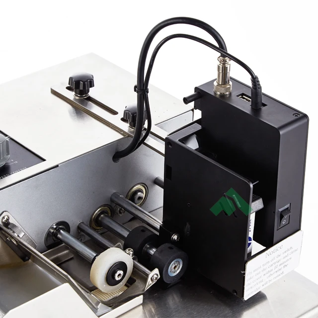 part no and newest date code d/c, marqueur de date et de code bar, automatic date code printing machine for lastic
