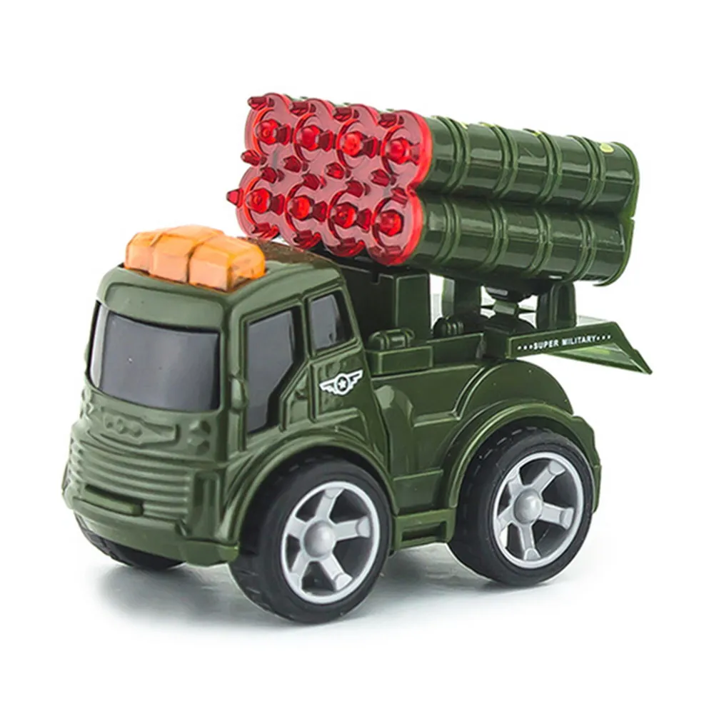 Армейский зеленый масляный грузовик, Боевая мощность, военная модель, инерционные фрикционные автомобили, игрушечный армейский Танк для мальчиков