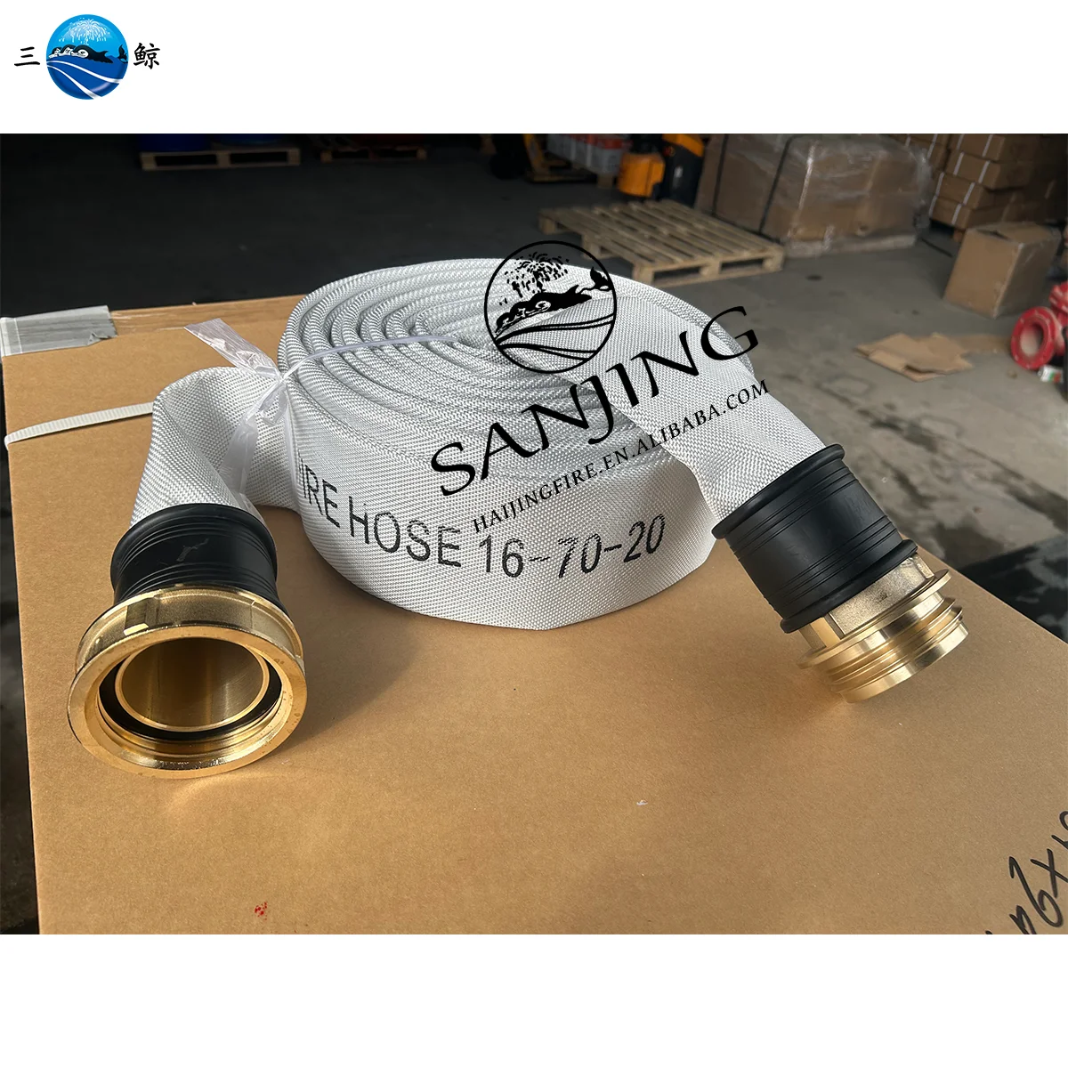 High Quality UNI70 Italy Type DN70 20m Length Fire Hose For Fire Hydrant