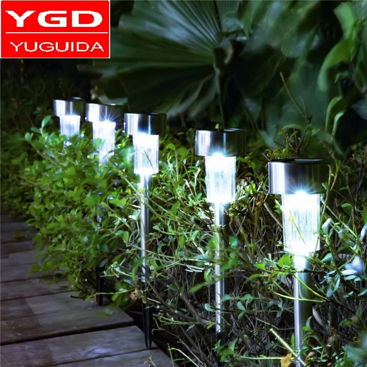 
Popular Lawn Lamps Waterproof Outdoor Solar Power LED Spot Light Garden Path Landscape Decoration Lights 