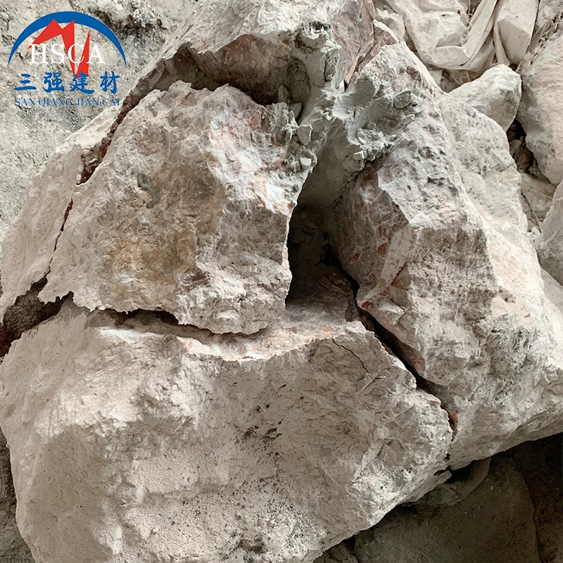 SANSHUNHigh expansive mortar in china soundless hard rock breaking chemical