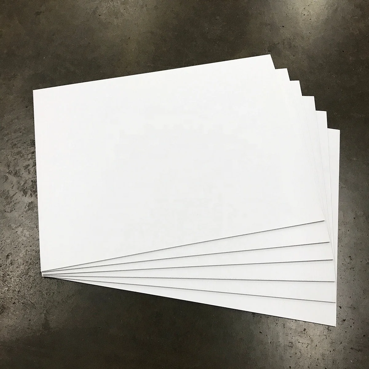 18inx24in 4mm PP Polypropylene Corrugated Plastic White Blank Sign Sheets
