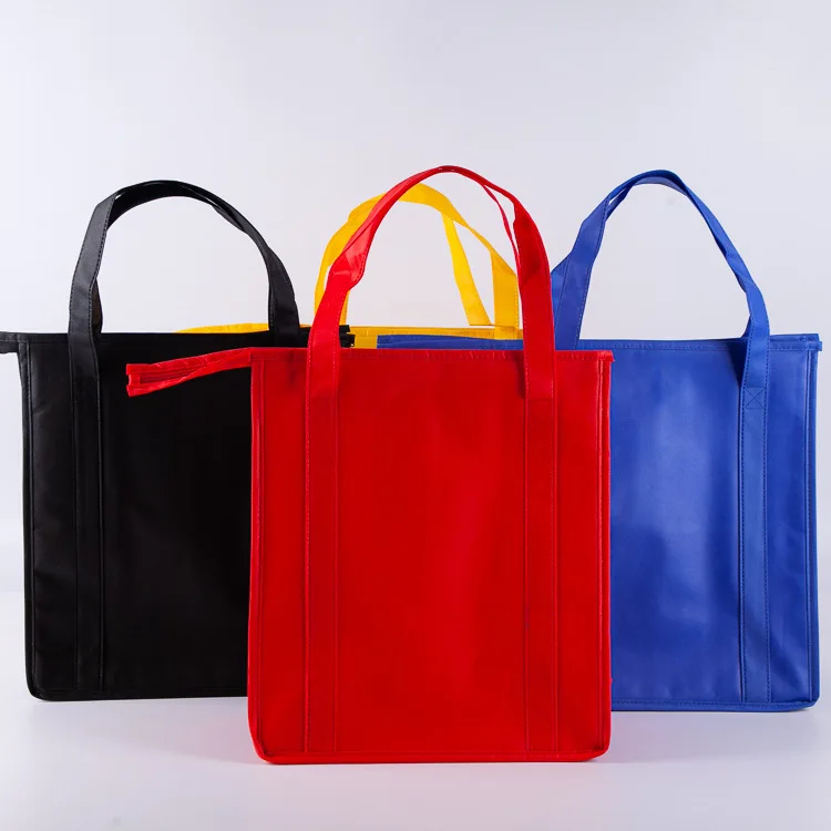 Insulated Waterproof Lunch Cooler Bags Price Meal, Beach Tote sjopping bags with Letter Pattern Thermal for Work Travel/