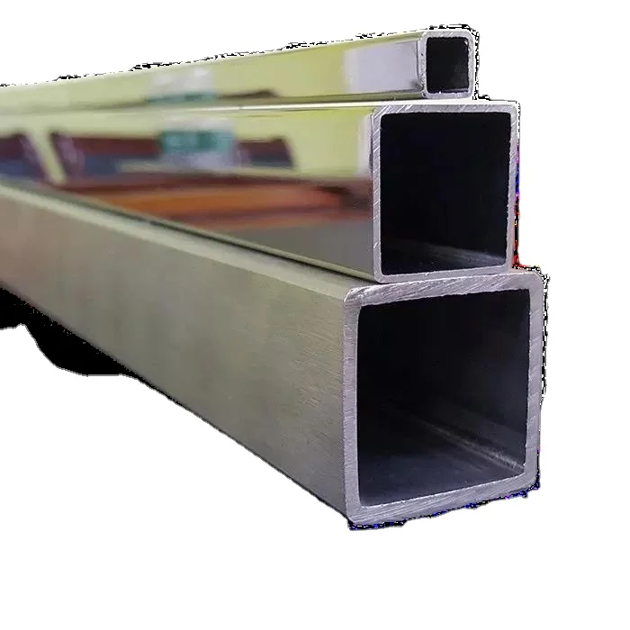 Hig quality aisi 304 square profile ASTM 201301316 sch 80 rectangular stainless steel tube