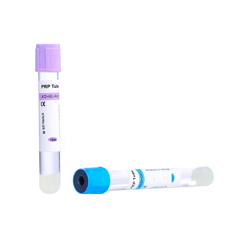 Wholesale price vacuum blood collection tube prp tube acd gel biotin ha 10ml for prp injection gun