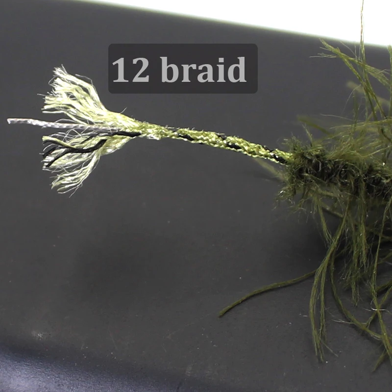 5m Camo Weed Effect Leadcore Rigs Leader 35 45lb Lead Core Carp Chod Fishing Tackle Line