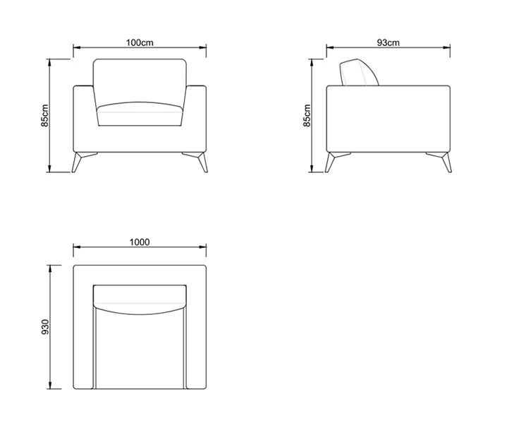 Wholesale Family Room Furniture Minimalist Leisure Sofa White Leather Couch