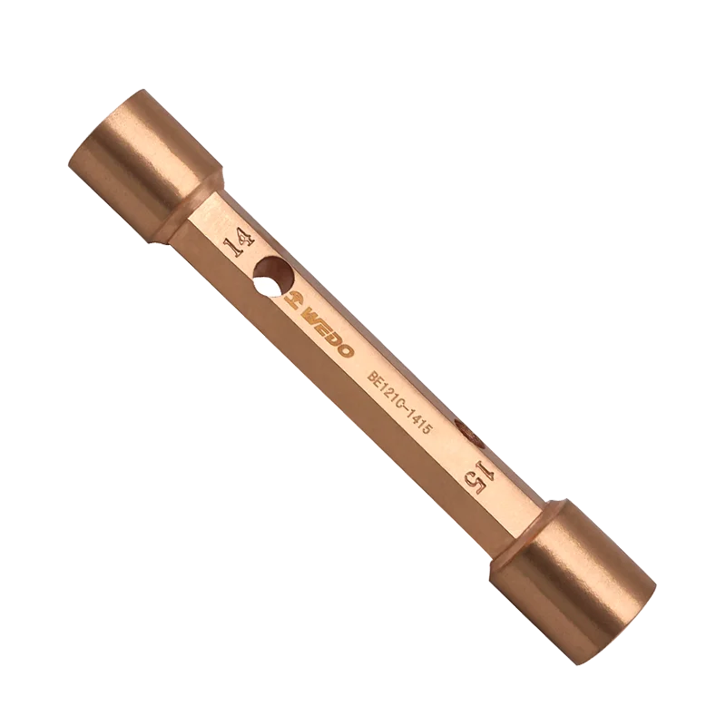 Двухсторонний торцевой ключ с сертификатом WEDO ATEX, алюминиевый, бронзовый или бериллиевый, медный, BAM/FM/GS/ISO/OHSAS