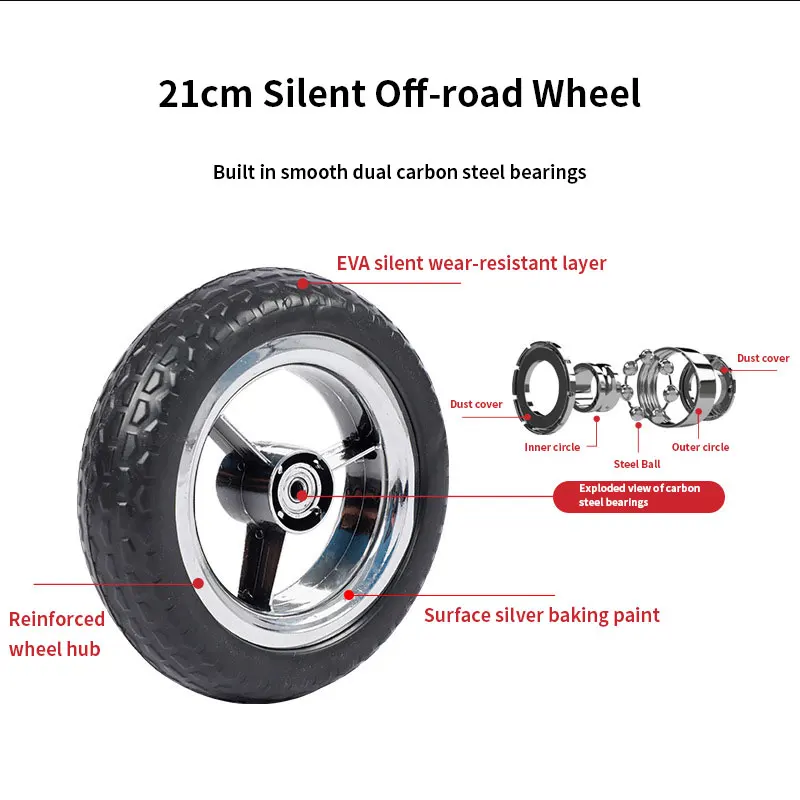 Waterproof Fabric Large Capacity Custom Logo Aluminium Alloy Shopping Trolley 6-Wheel Folding