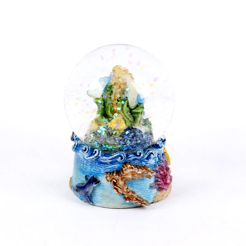 custom funny glass snow ball snow globe dome souvenir kid diy water globe