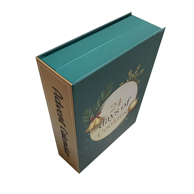 24 days advent cookie packing christmas calendar box
