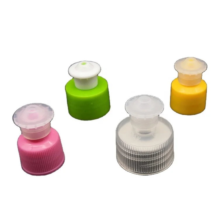 20mm, 24mm, 28mm dish washing liquid bottle cap smooth PP plastic push pull cap