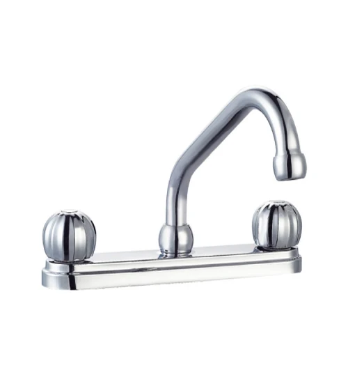 Goose Neck Kitchen Faucet Mixer, Sink Hot Cold Water Pull Kitchen Faucet Dual Handle Thermostatic Faucets Brass Modern