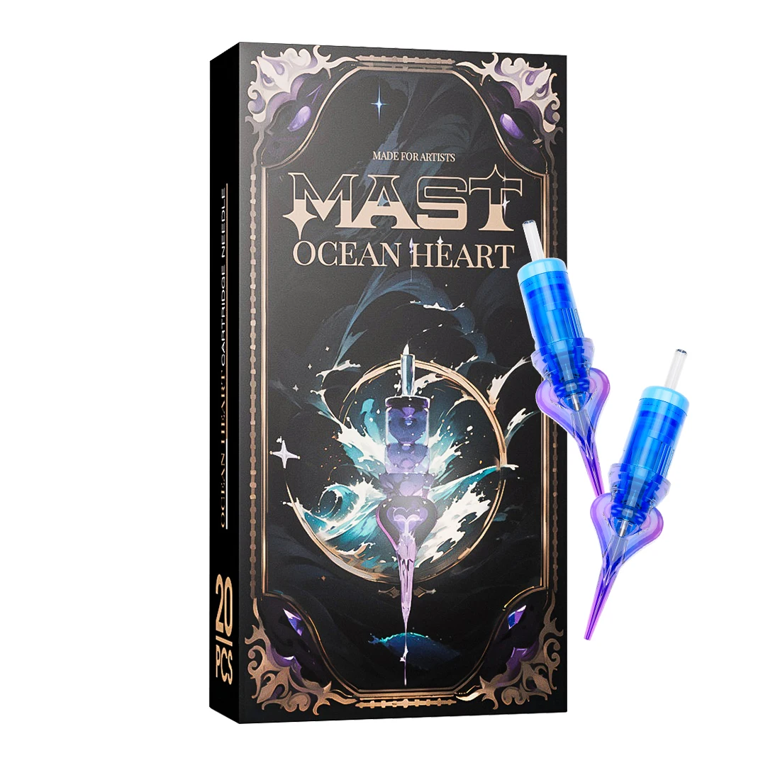 Одноразовые стерилизованные безопасные иглы 20PAC/коробка для татуировок