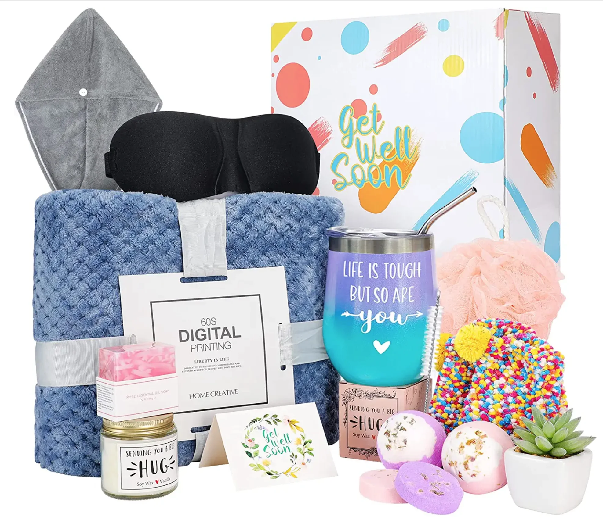 customized Souvenir trending compound  gift sets for women luxury encouragement get well soon  gifts set