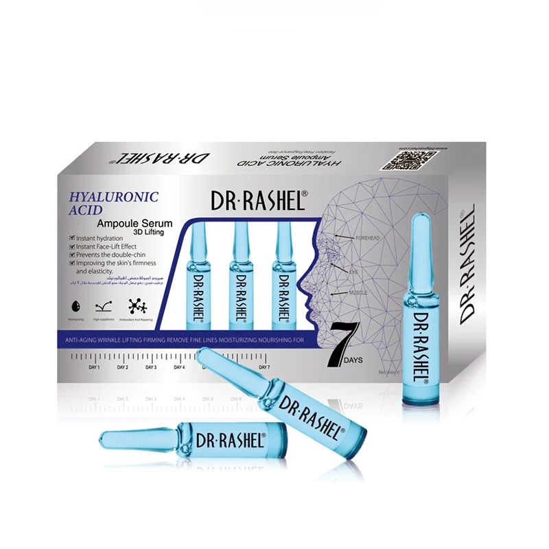 
New private brand DR RASHEL facial anti-wrinkle moisturizing Hyaluronic acid ampoule serum 