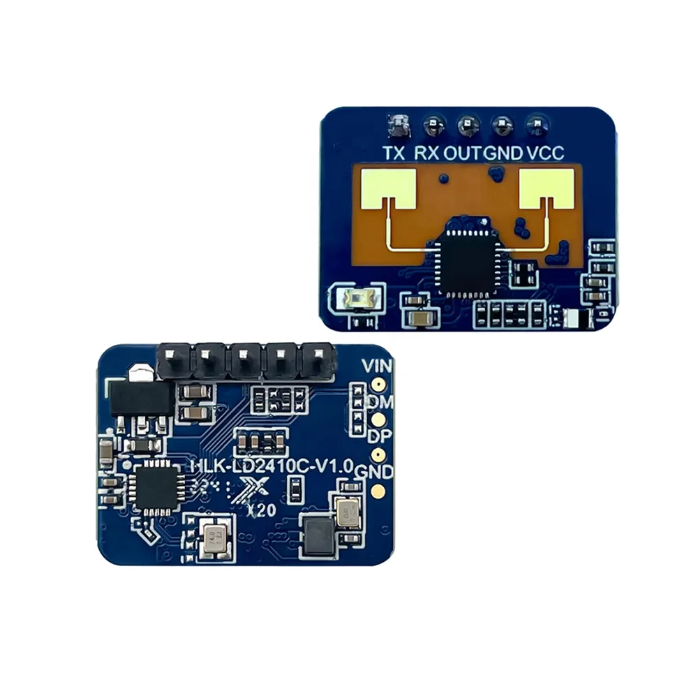 Hot Hi-Link High Sensitivity LD2410C 24GHz mmWave Human Presence Status Sensing Radar Sensor Module HLK-LD2410C