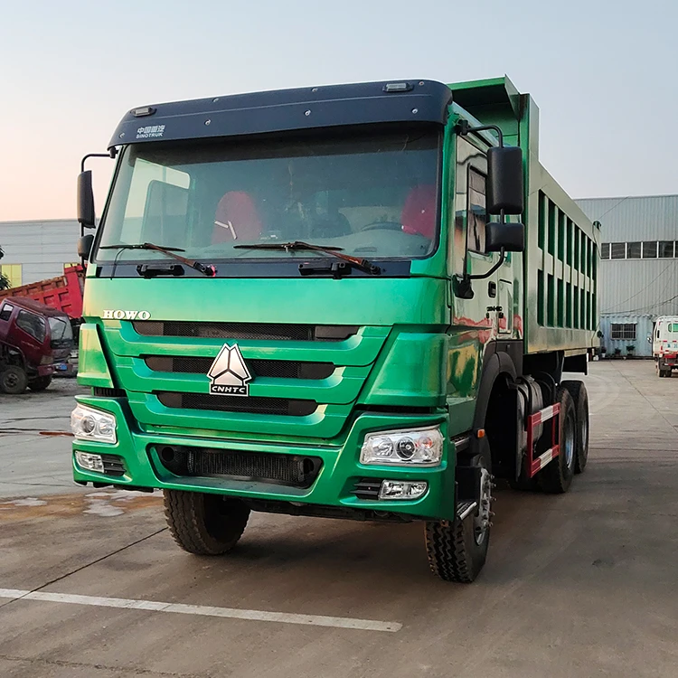 used Sino HOWO 6x4 16 20 Cubic Meter 10 Wheel Euro 2 375hp Tipper Truck Mining Dump Truck for Sale